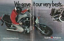 1981 Suzuki GS-1100E - 2-Page Vintage Motorcycle Ad picture