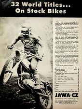 1972 Jawa CZ Motocross - Vintage Motorcycle Ad picture