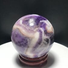 165g 48mm Natural Dream Amethyst Ball Quartz Crystal Polished Sphere Reiki 54 picture