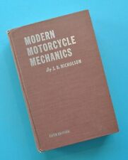 1940s-60s Modern Motorcycle Mechanics Manual Book Norton Triumph Indian Harley picture