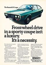 1973 Renault 15 Coupe - Original Advertisement Print Art Car Ad J603 picture
