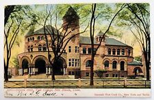1906 Yale College Osborn Hall New Haven Connecticut CT Vintage Postcard L2 picture