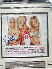 Holly Madison  Wilkerson GIRLS NEXT DOOR Auto Signed Playboy Framed JSA  picture