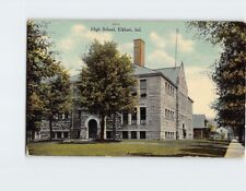 Postcard High School Elkhart Indiana USA North America picture