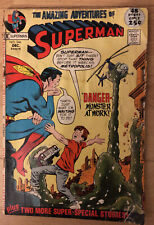 Superman Comic #246 Swan Art Wein Story; Ads: Radio Bike Car Model Kenner Toys + picture