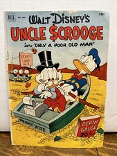 1952 WALT DISNEY'S DELL #386 UNCLE SCROOGE ISSUE #1 COMIC BOOK NICE COMPLETE  picture
