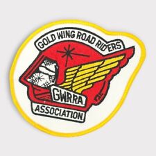 Honda Gold Wing Road Riders Association Patch Sew On GWRRA Embroidered NOS picture
