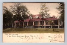 Beaver Falls PA-Pennsylvania, Country Club House, Vintage c1907 Postcard picture