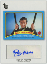 Roger Moore 2013 Topps James Bond 007 Moonraker Auto Signed 25899 picture