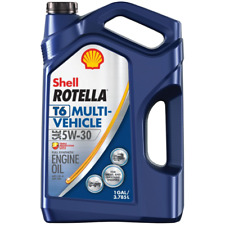 Shell Rotella T6 Multi-Vehicle Full Synthetic 5W-30 Diesel Engine Oil, 1 Gallon picture