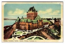 VTG 1930s - Chateau Frontenac - Frontenac, Quebec - Canada Postcard (UnPosted) picture