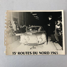 Vintage Renault Alpine Rally Racing Car Photo Photograph 1965 Routes du Nord  picture