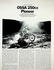 1971 Ossa Pioneer Enduro 250 Motorcycle Road Test - 5-Page Vintage Article picture
