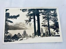 RPPC Postcard Donner Lake, California Real Photo #245 picture
