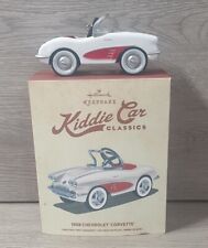 Hallmark Kiddie Car Classics 1958 Chevrolet Chevy Corvette Ornament w/ Box  picture