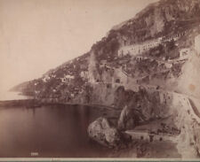 1870s-80s Albumen Print Amalfi Coast, Hotel dei Capuccini by Giorgio Sommer picture