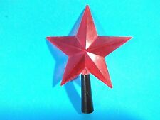 vitage Soviet Russian CHRISTMAS Tree Topper STAR toy ORNAMENTS 70s USSR picture