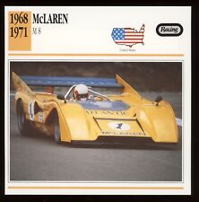 1968 - 1971  McLaren M8 Racing  Classic Cars Card picture