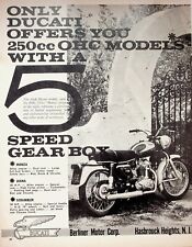 1964 Ducati Monza 250 - Vintage Motorcycle Ad picture