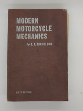 Modern Motorcycle Mechanics 1965 Fifth Edition Indian, Harley, Triumph, Ariel ++ picture