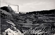 Real Photo Postcard Bandin Dam Breaks in Grand Rapids, Minnesota~135246 picture