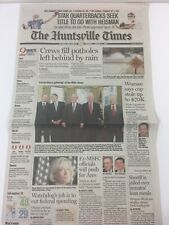 The Huntsville Times Alabama Newspaper Articles 5 Presidents OBAMA JAN 8 2009 picture