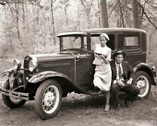 1932 FORD CAR BONNIE & CLYDE MAFIA GANG MOB 8.5X11 WANTED POSTER PHOTO PICTURE picture