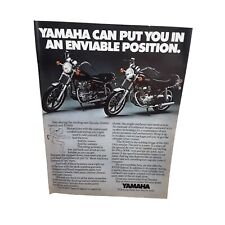 1978 Yamaha Motorcycles XS 650 XS 400 Original Print Ad Vintage picture