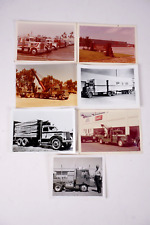 Lot of 7 Peterbilt Truck Randy Ledermann Collection Wichita ,KS 67203 Photograph picture