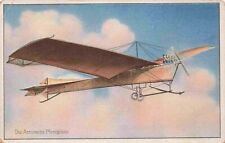1911 Aviation Antoinette Monoplane Monobloc French Plane Tucks Embossed Postcard picture