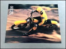 1981 Yamaha YZ100 Motorcycle Dirt Bike Vintage Original Sales Brochure Folder picture