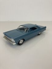 1965 Ford Galaxie 500XL Blue Promo Model - The Elegant World of Ford Collectible picture