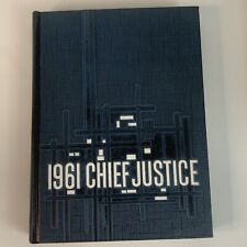 1961 Marshall University College Yearbook Chief Justice West Virginia picture