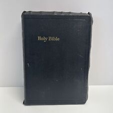 1940's Holy Bible King James Version John C. Winston Co Leather Used Maps picture