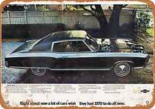Metal Sign - 1970 Chevrolet Monte Carlo - Vintage Look Reproduction picture