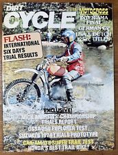 Vintage Dirt Cycle Magazine December 1973 Honda XL-175 Motorcycle Motocross picture