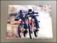 1982 Honda XL185S XL125S Bike Motorcycle Vintage Sales Brochure Folder picture