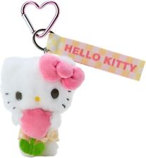 Sanrio Character Hello Kitty Mascot Holder (Pastel Checker) Plush Doll New Japan picture