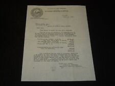 1921 NEW HAMPSHIRE ATTORNEY GENERAL'S OFFICE TYPED LETTER - J 5367 picture