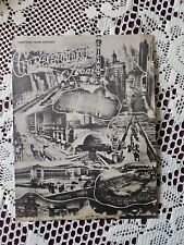 Greetings from chicago Post Card, black and white jumbo post Card Vintage  picture
