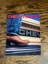 Vintage 1989 CHEVROLET PICKUP  Dealer Sales Brochure ~ Chevy Truck picture