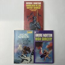 Witch World Series Andre Norton 1967, 1970, 1980 Ace DAW PB Lot of 3 Books picture