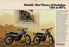 1973 HONDA MT125 MT250 Motorcycles centerfold Vintage Print Ad picture