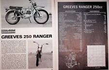 1967 Greeves 250 Ranger - 4-Page Vintage Motorcycle Road Test Article picture