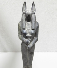 RARE ANCIENT EGYPTIAN ANTIQUES Statue Large Of God Anubis Of Basalt Pharaonic BC picture