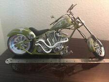 diecast harley davidson chopper motorcycle 1/12 rare custom picture