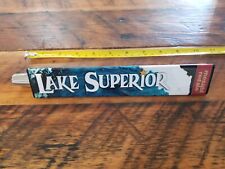 Lake Superior Brewing Co. Mesabi RED Ale Tap Handle Duluth MN Mancave Display  picture