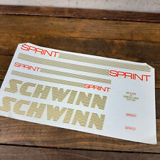 Vintage Schwinn Sprint Decal Set Partial NOS 80s  Transfer Kreisler picture