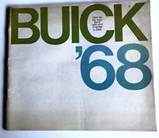 1968  BUICK: BUICK TALKS YOUR LANGUAGE - CAR AUTO SALES BROCHURE  -- 74 PAGES picture
