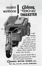 1955 Cushman 780 Shaft Drive Truckster Scooter Original Ad  picture